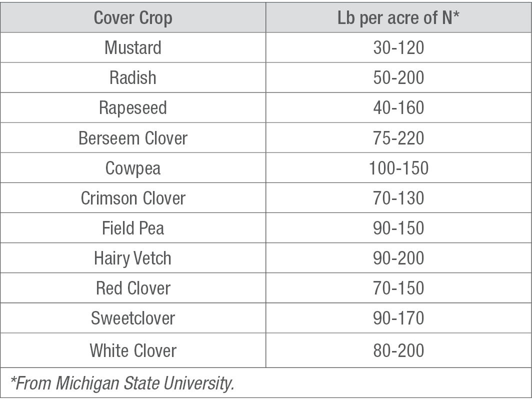 Values for N credits